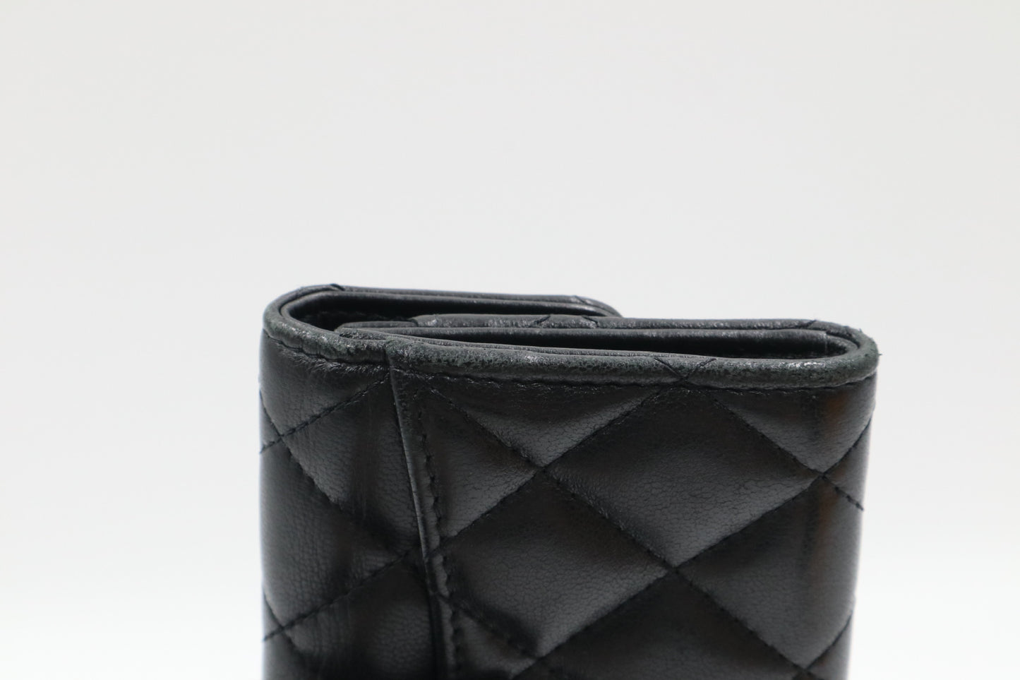 Chanel 羊皮菱格紋名片零錢夾 / Rank SA 251025002