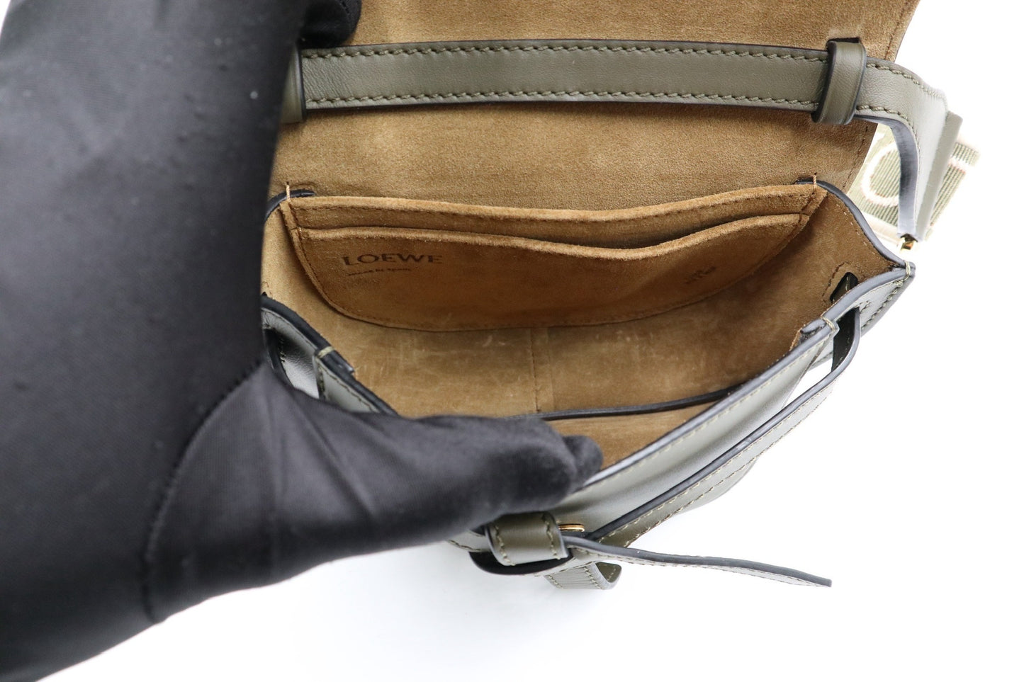 Loewe Mini Gate 墨綠色 / Rank N 250927001
