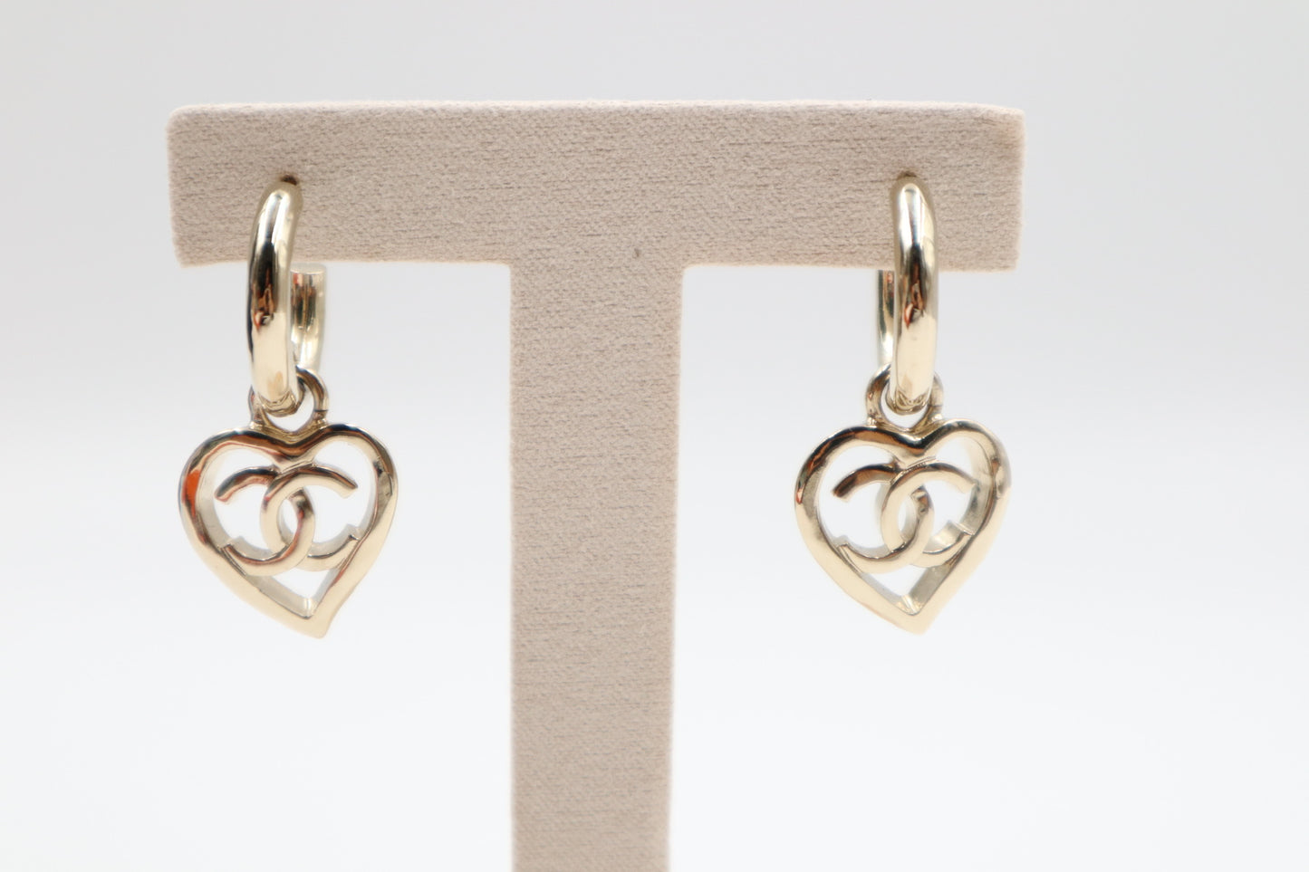 Chanel Earrings 金屬心型鏤空耳環/ Rank SA 251006002