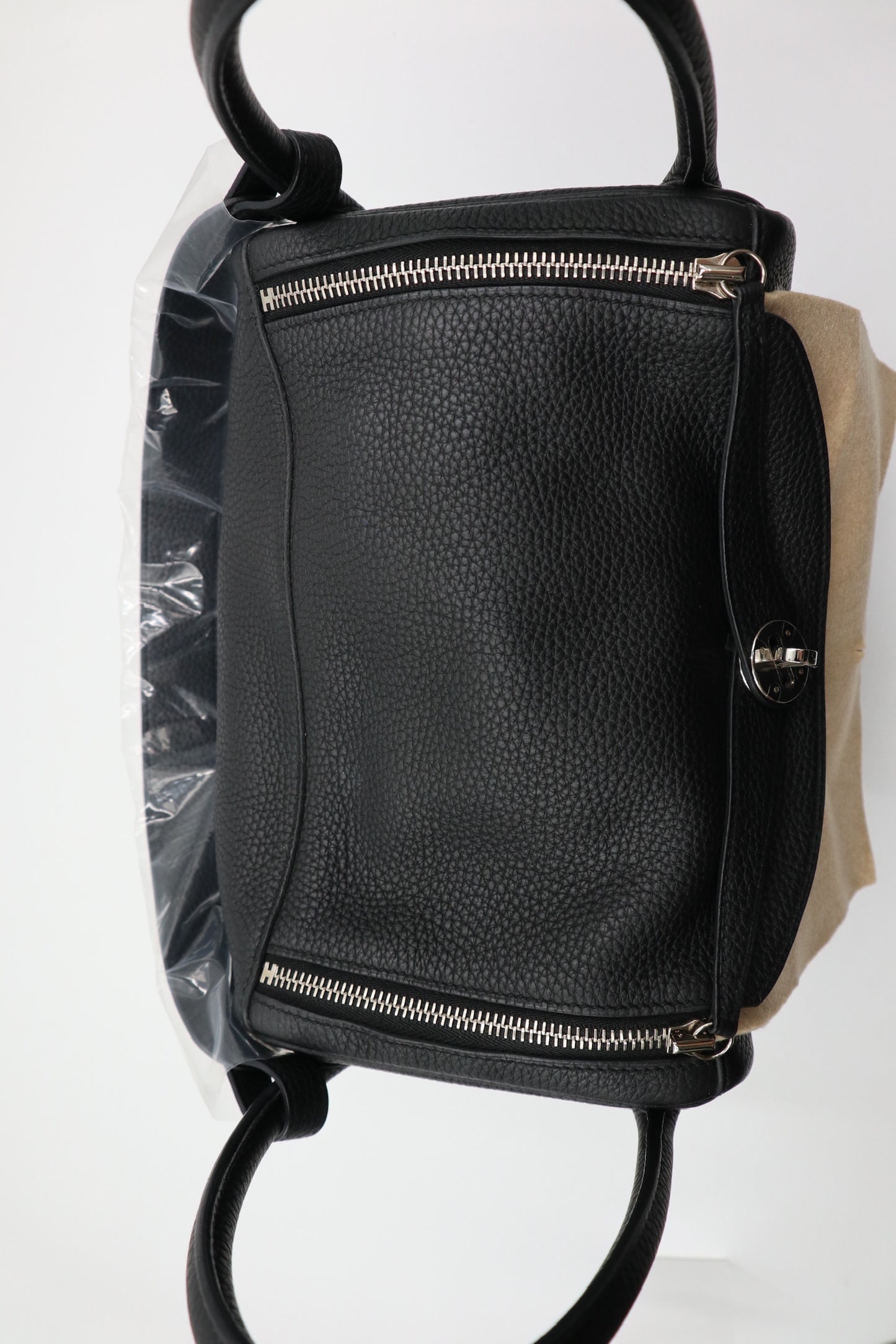 Hermes Lindy 30 黑銀色 銀扣 C / Rank SA 250909001