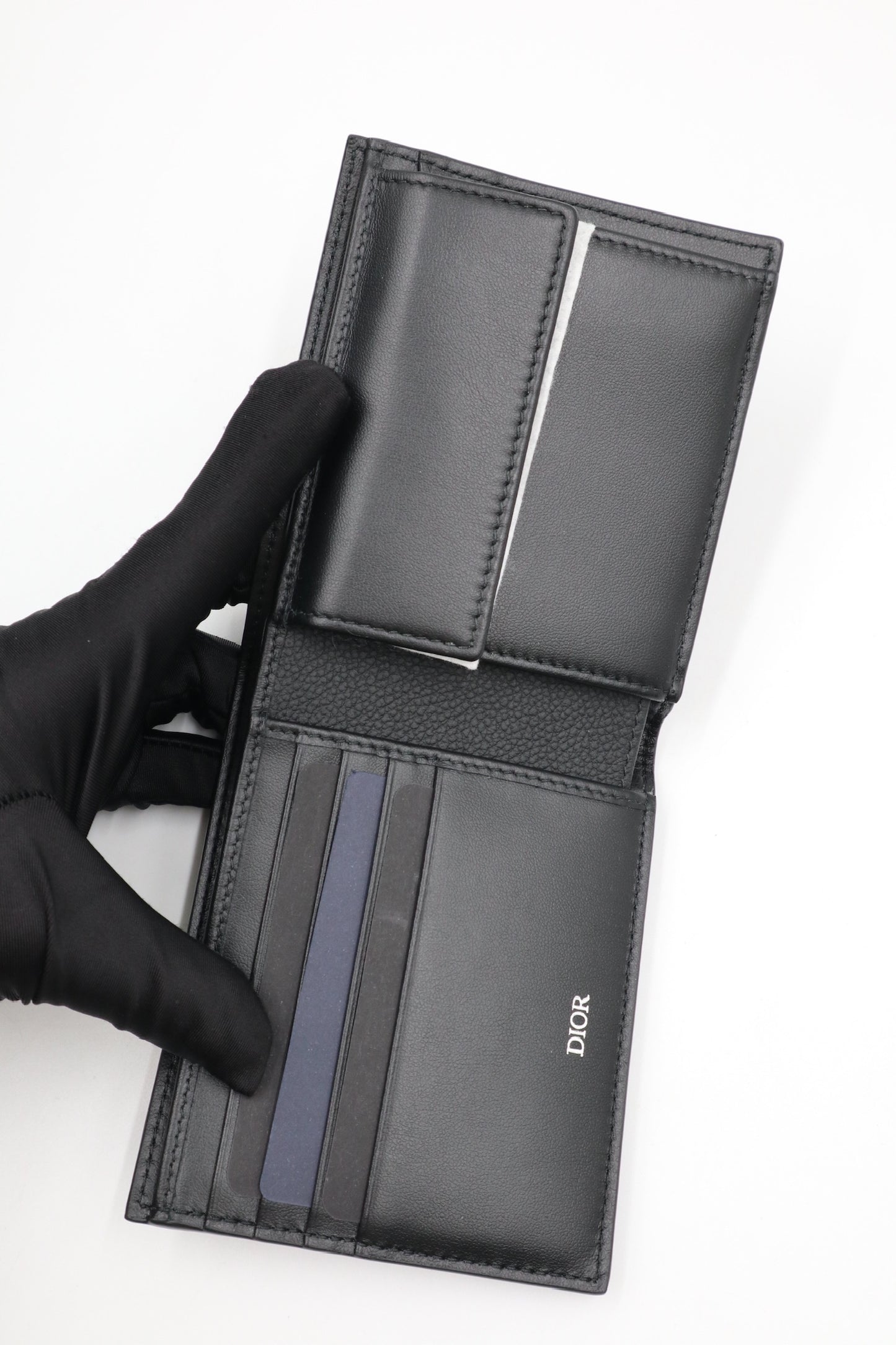 Dior Gravity 對折零錢袋短夾 / Rank N全新 251127005