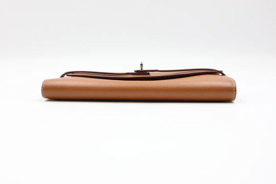 Hermes Kelly Wallet Brown 長夾棕/ Rank SA 250811006
