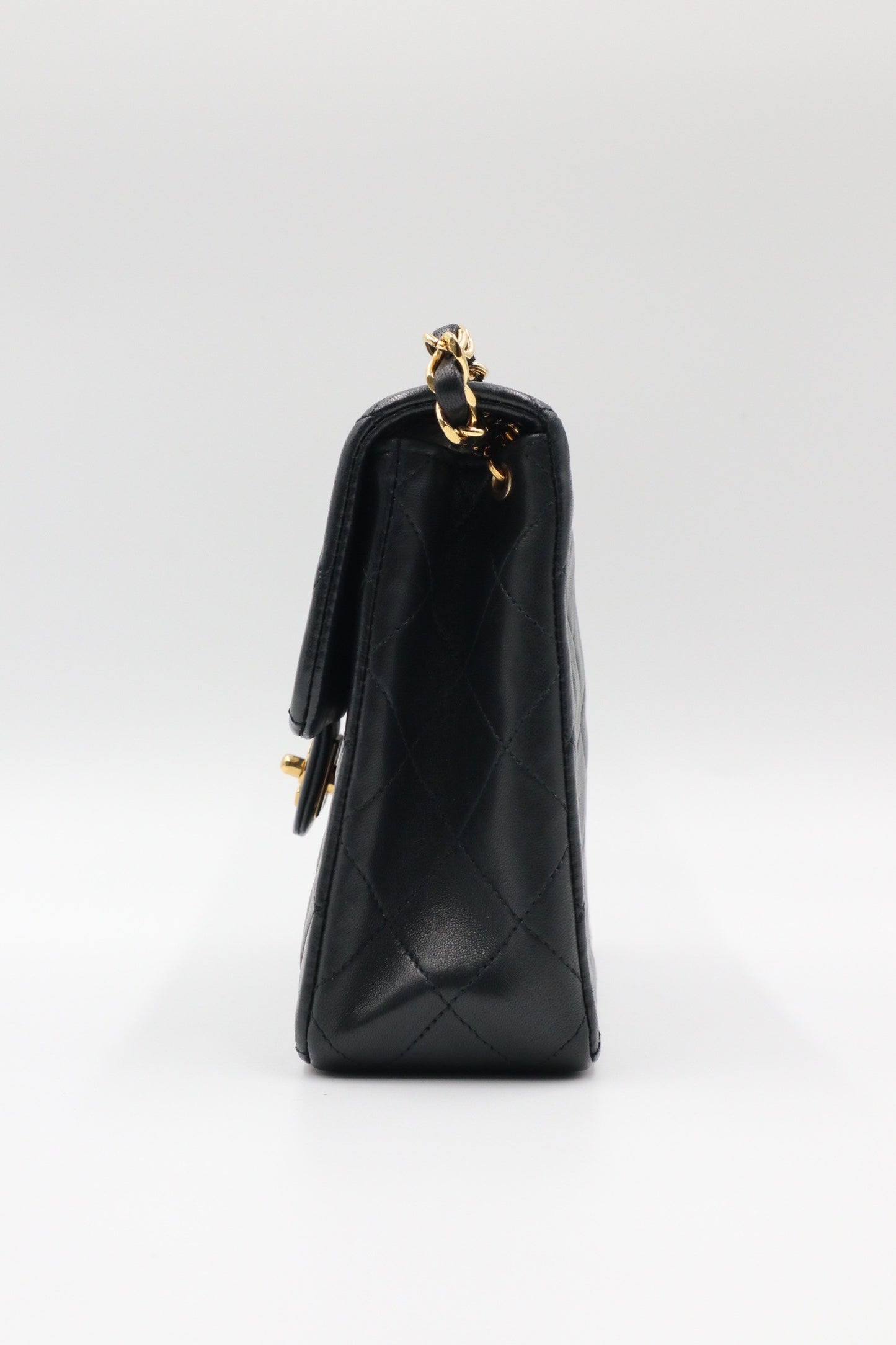 Chanel coco 20cm 方胖 black 黑色 / Rank A 24120601