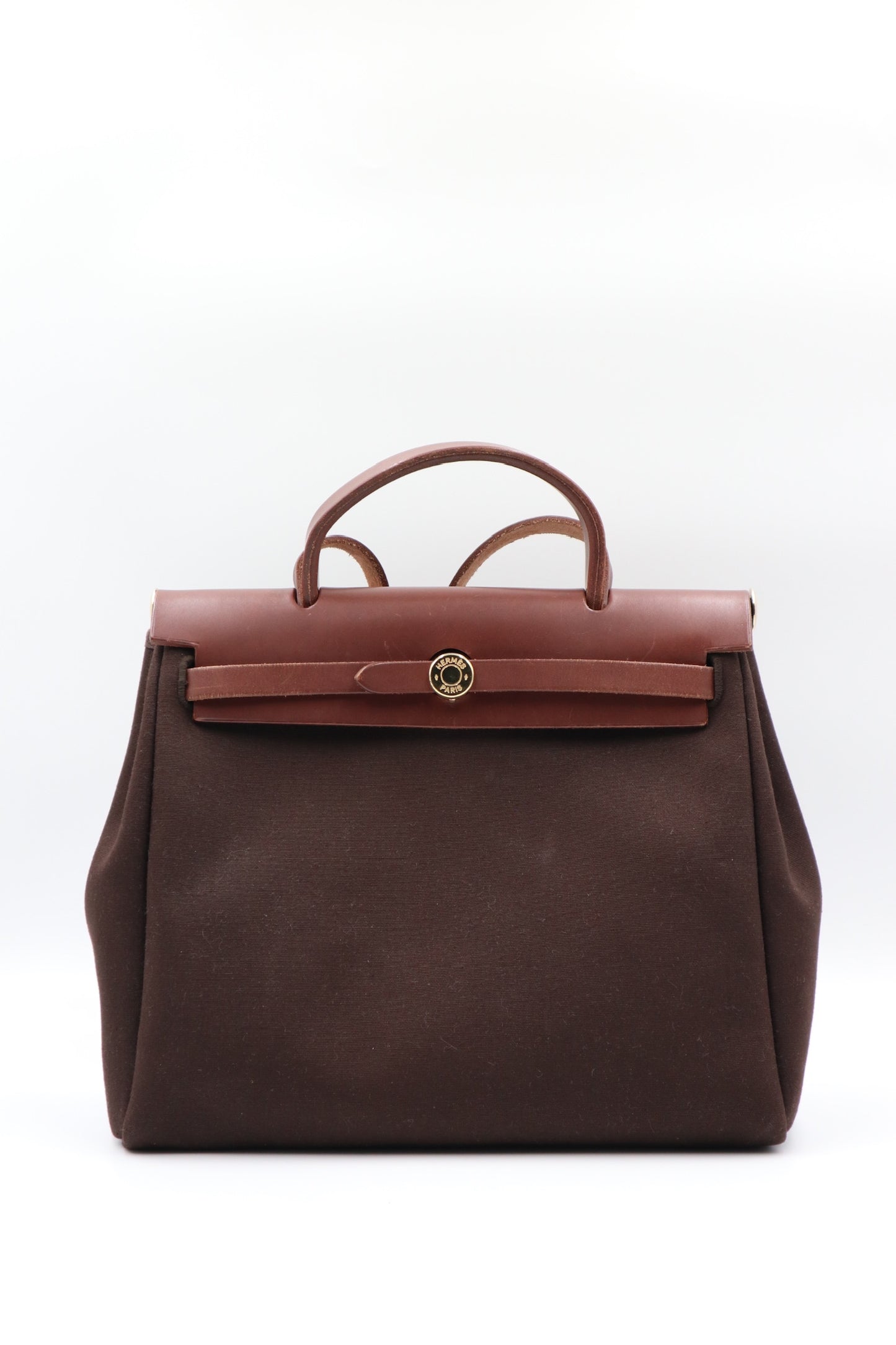 Hermes Herbag 31 棕色 / Rank A 2024092601