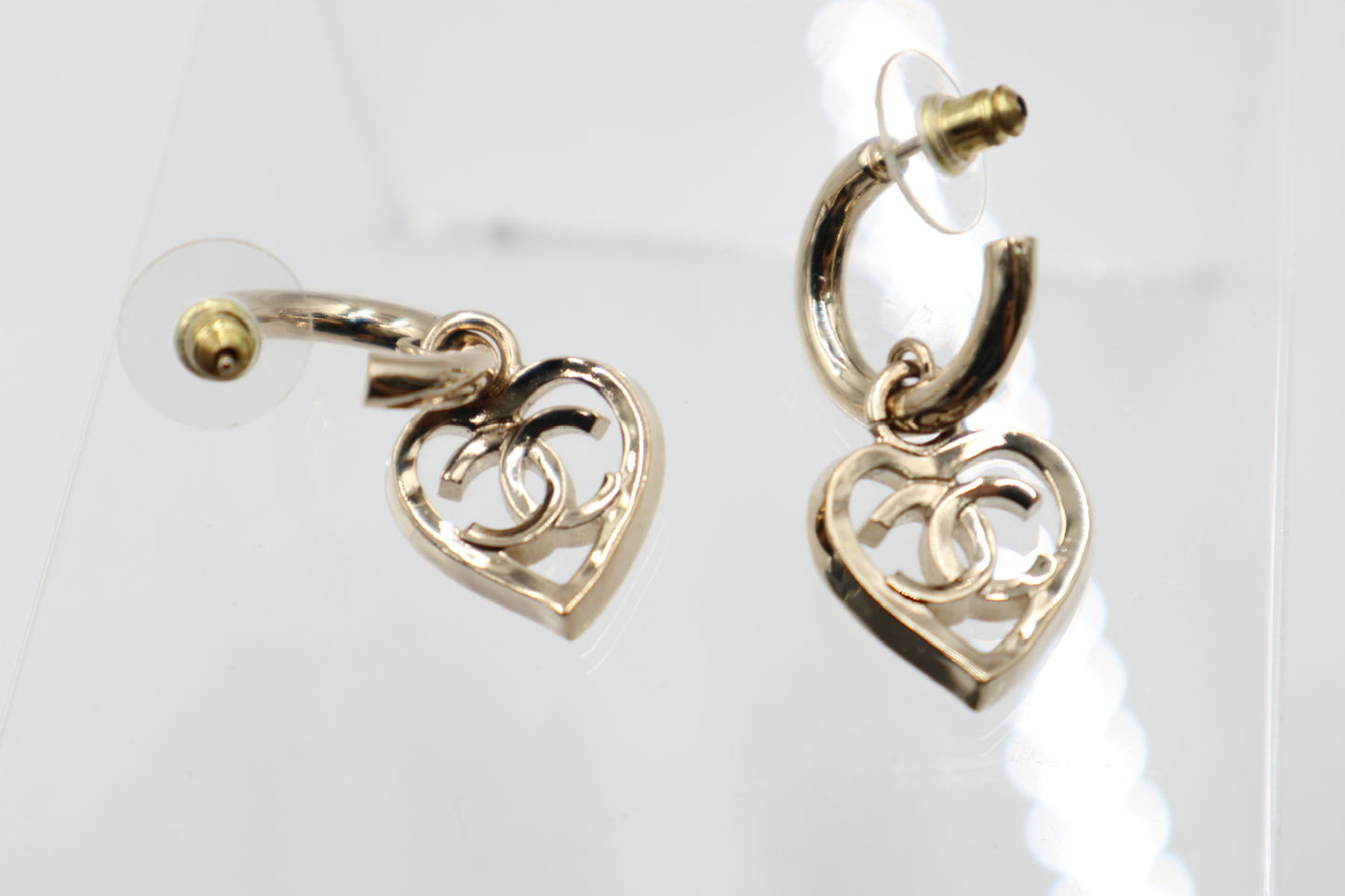 Chanel Heart Drop Earrings愛心耳環 / Rank SA