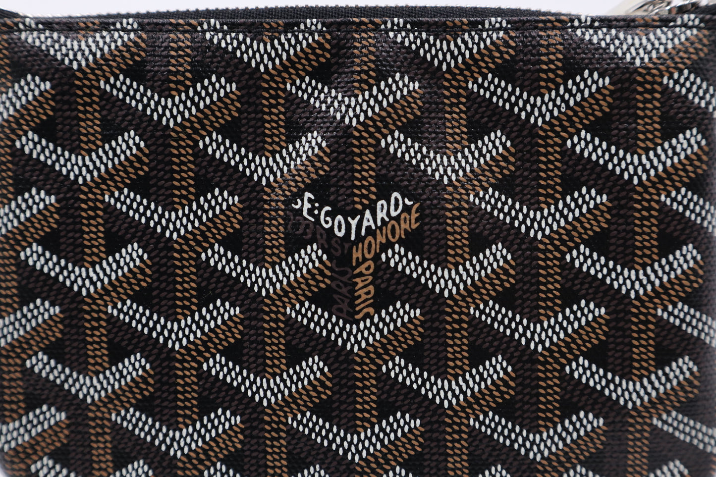 Goyard Sénat Mini Pouch 一字拉鍊零錢包 黑色 / Rank N 全新 251009007