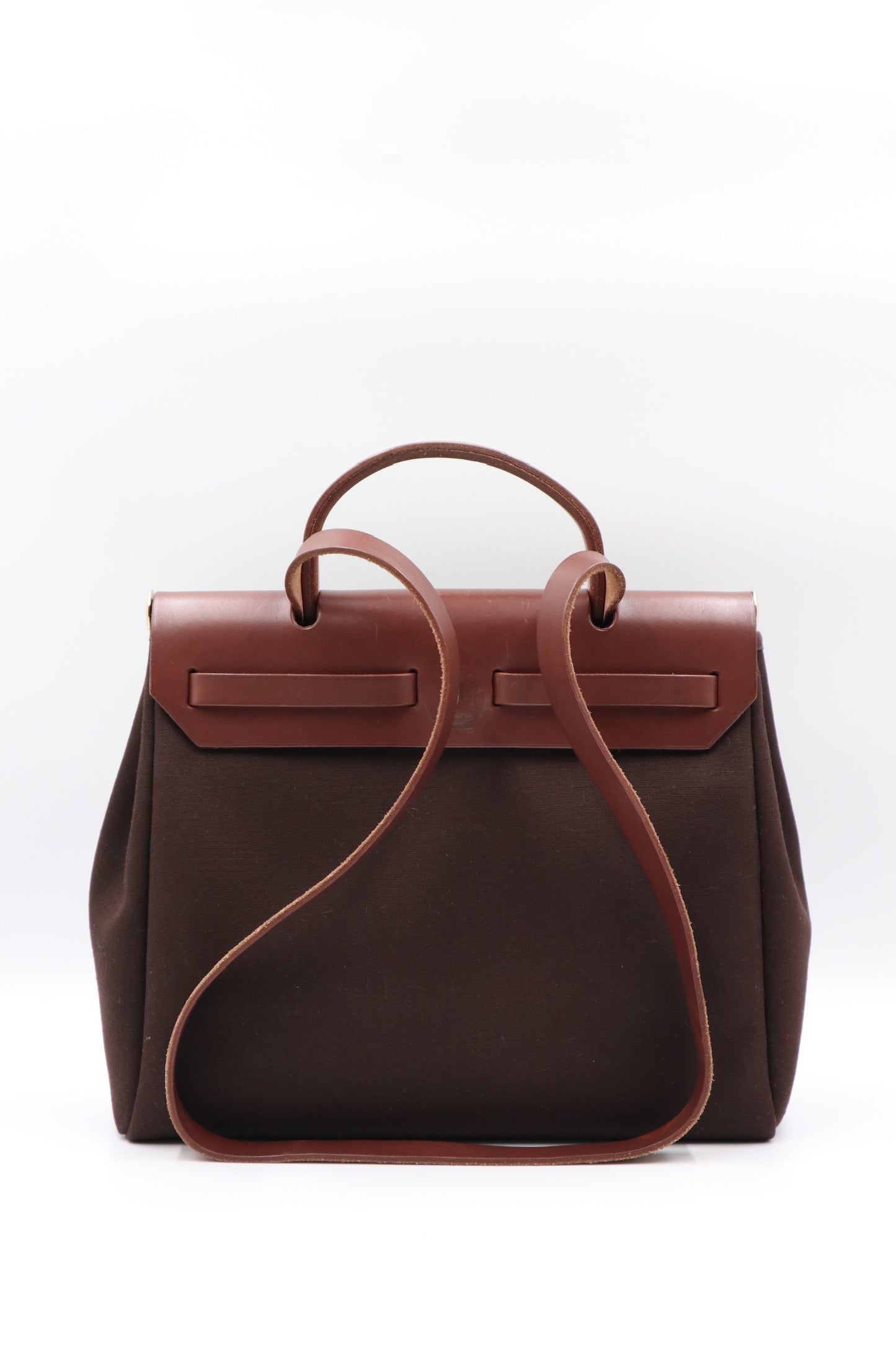Hermes Herbag 31 棕色 / Rank A 2024092601