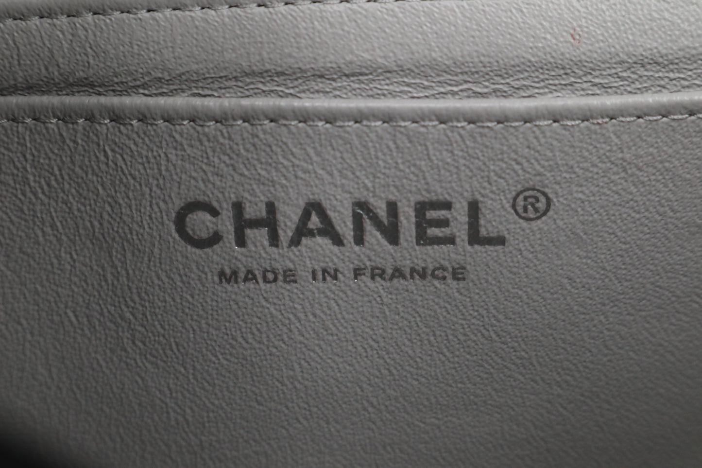 Chanel Mini CF 鼠尾草灰銀扣 / Rank SA 251030002