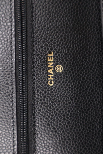 Chanel woc Silver 黑銀鏈條錢包 / Rank SA 250811007