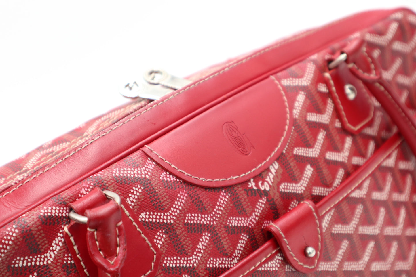 Goyard Tote Bag Red / Rank A