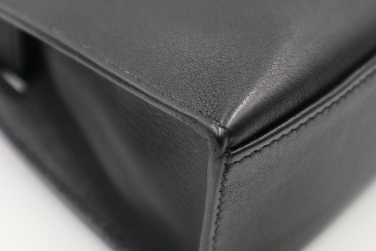 Hermes Kelly Pochette 黑銀/ Rank SA 250921003