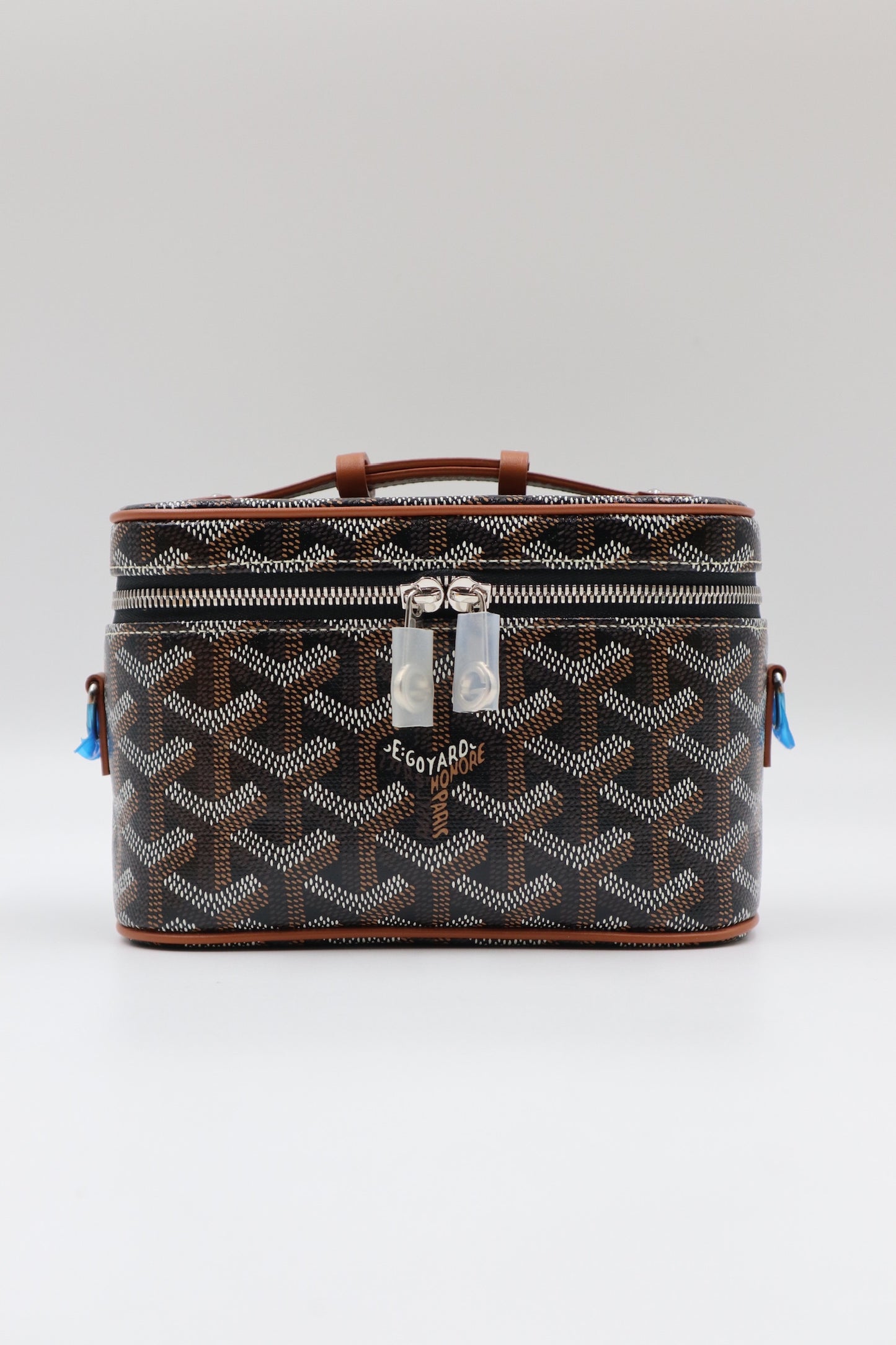 Goyard 化妝盒子 黑棕色 / Rank N 全新 251009009