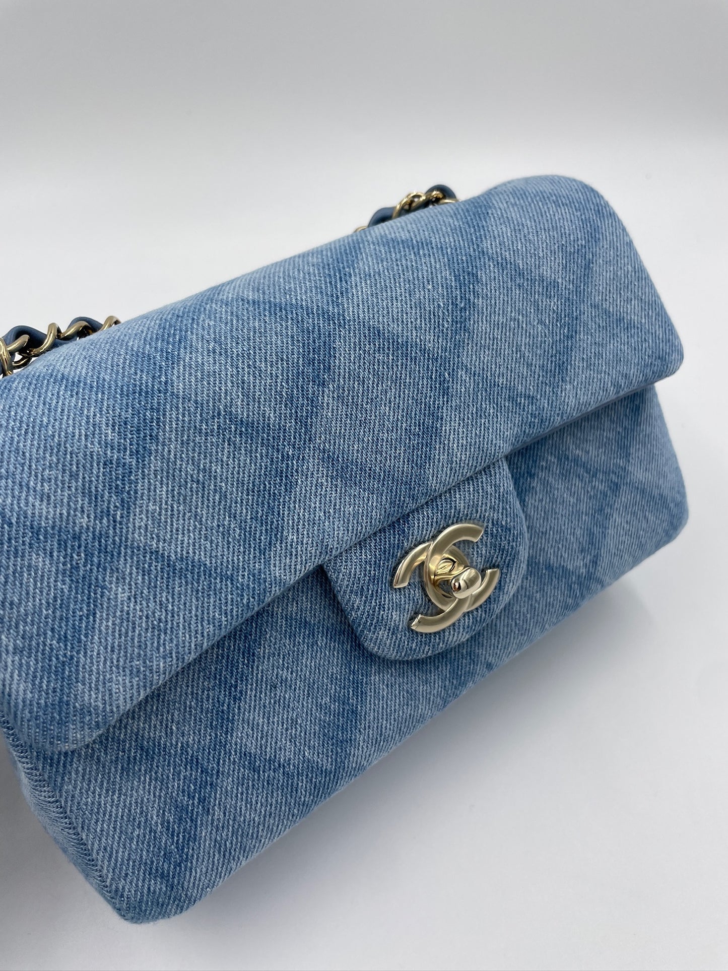Chanel Demin Mini CF 20 牛仔 / Rank N 24072111