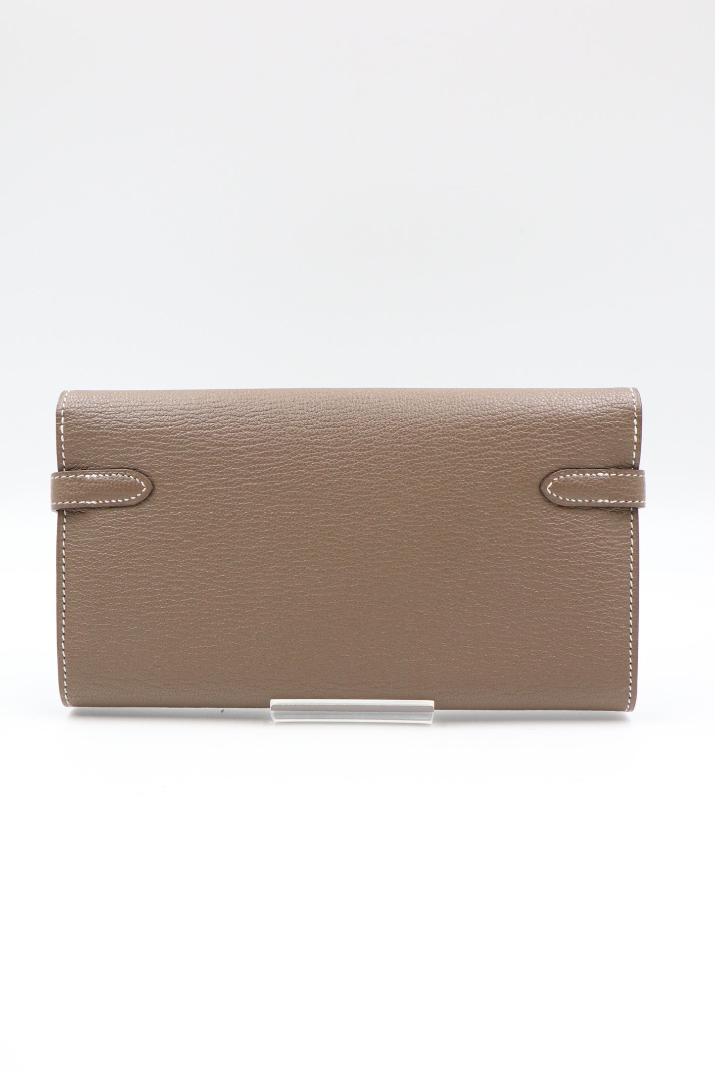 Hermes Kelly Wallet Gray長夾 灰/ Rank SA 251119006