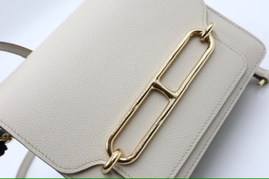 Hermes roulis mini white /Rank SA V25042701