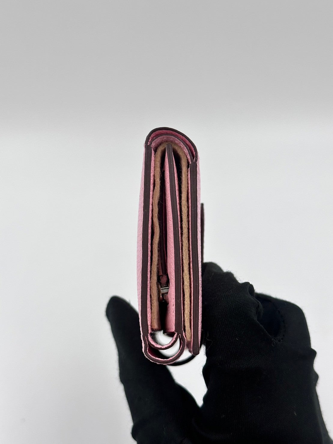 Hermes Bearns Wallet Pink / Rank N