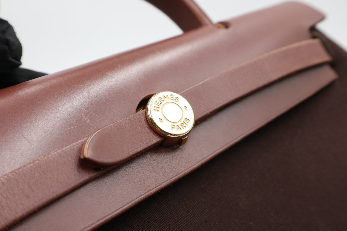 Hermes Herbag 31 棕色 / Rank A 2024092601