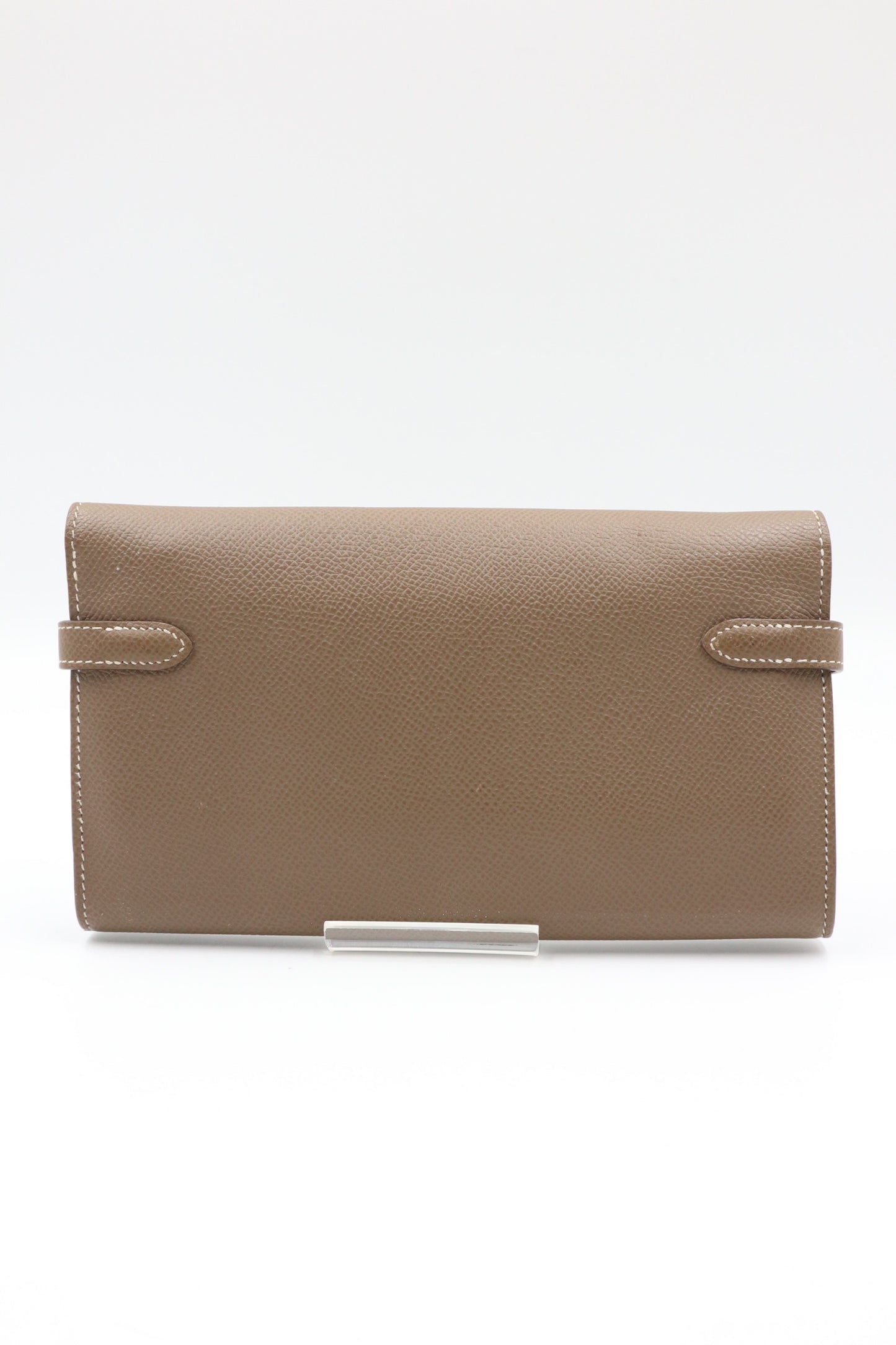 Hermes Kelly Wallet Gray 金釦大象灰/ Rank SA 251127001