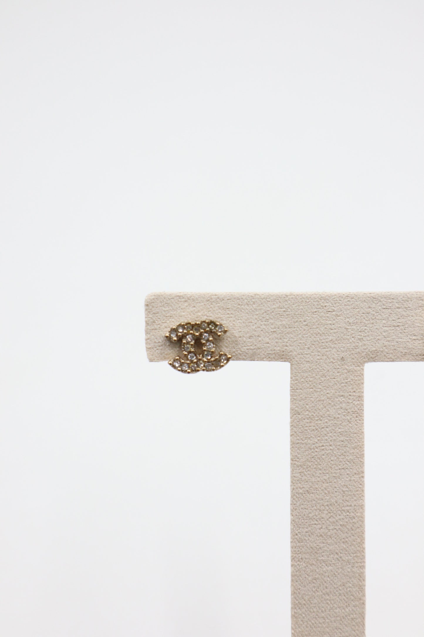 Chanel Earrings 雙C水鑽耳環/ Rank SA 251008004