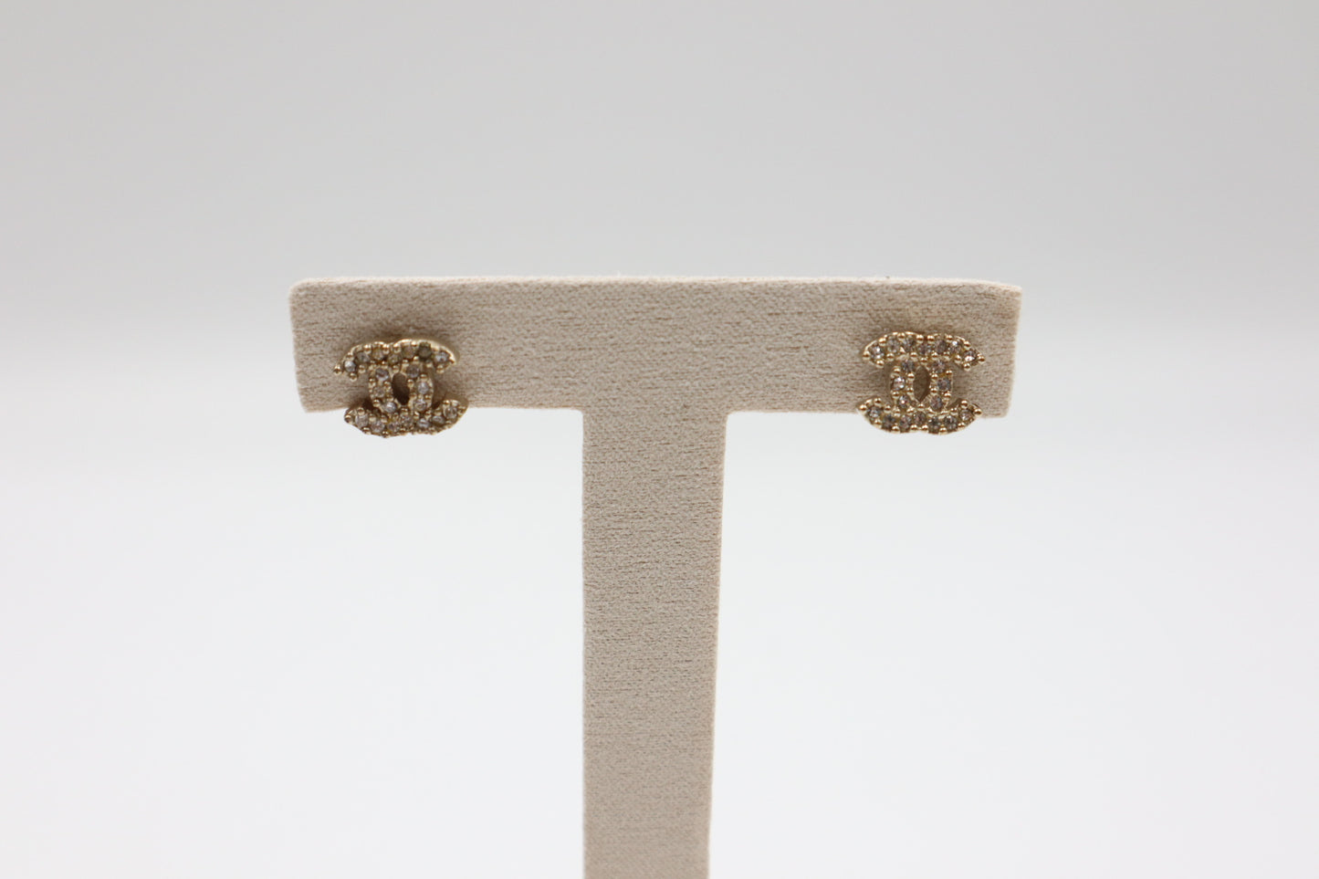 Chanel Earrings 雙C水鑽耳環/ Rank SA 251008004