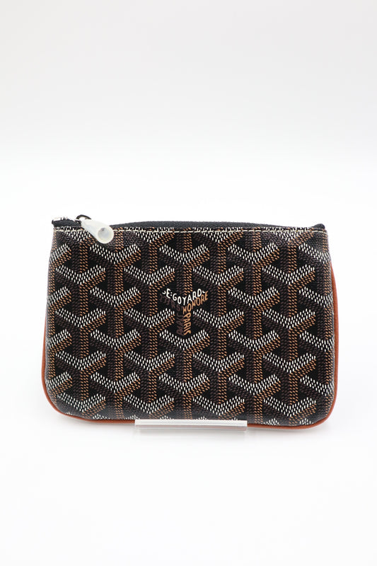 Goyard Mini Case 一字卡包 棕色 / Rank N 全新 現貨