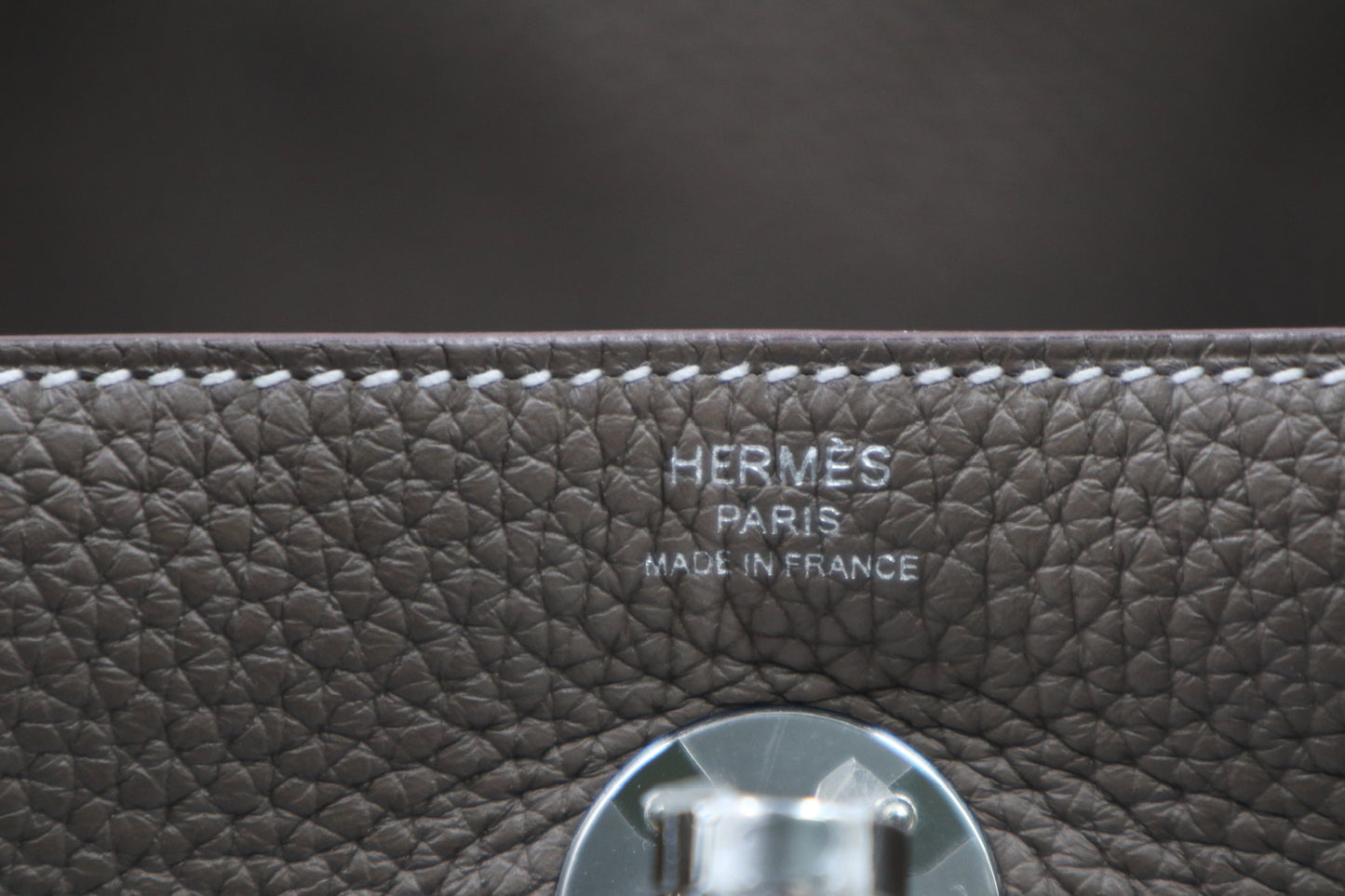 Hermes Lindy 26 象灰色 銀扣C / Rank SA 250926004