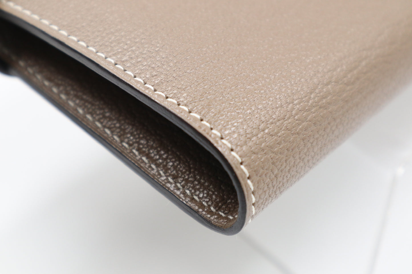 Hermes Kelly Wallet Gray長夾 灰/ Rank SA 251119006