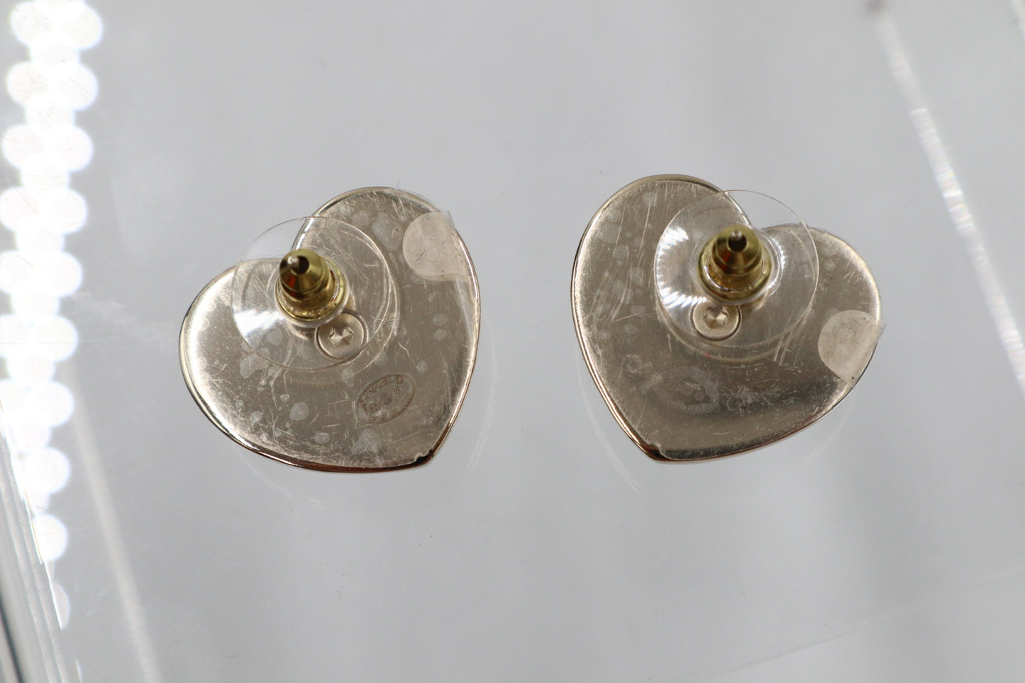 Chanel Earrings 黑金羊皮愛心耳環/ Rank SA 251027002