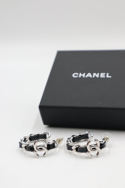 Chanel Earrings 皮革編織鏈圈耳環 / Rank SA 251018003