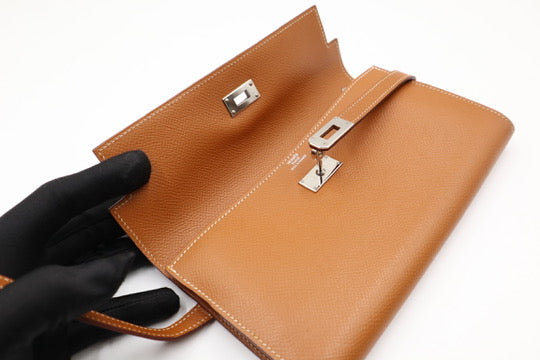 Hermes Kelly Wallet Brown 長夾棕/ Rank SA 250811006