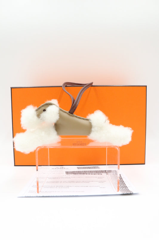Hermes 羊毛小梗犬吊飾 / Rank SA 251124002