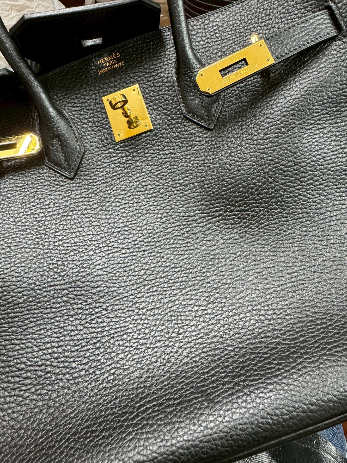 Hermès Birkin 35 Black Gold / Rank AB 25040202