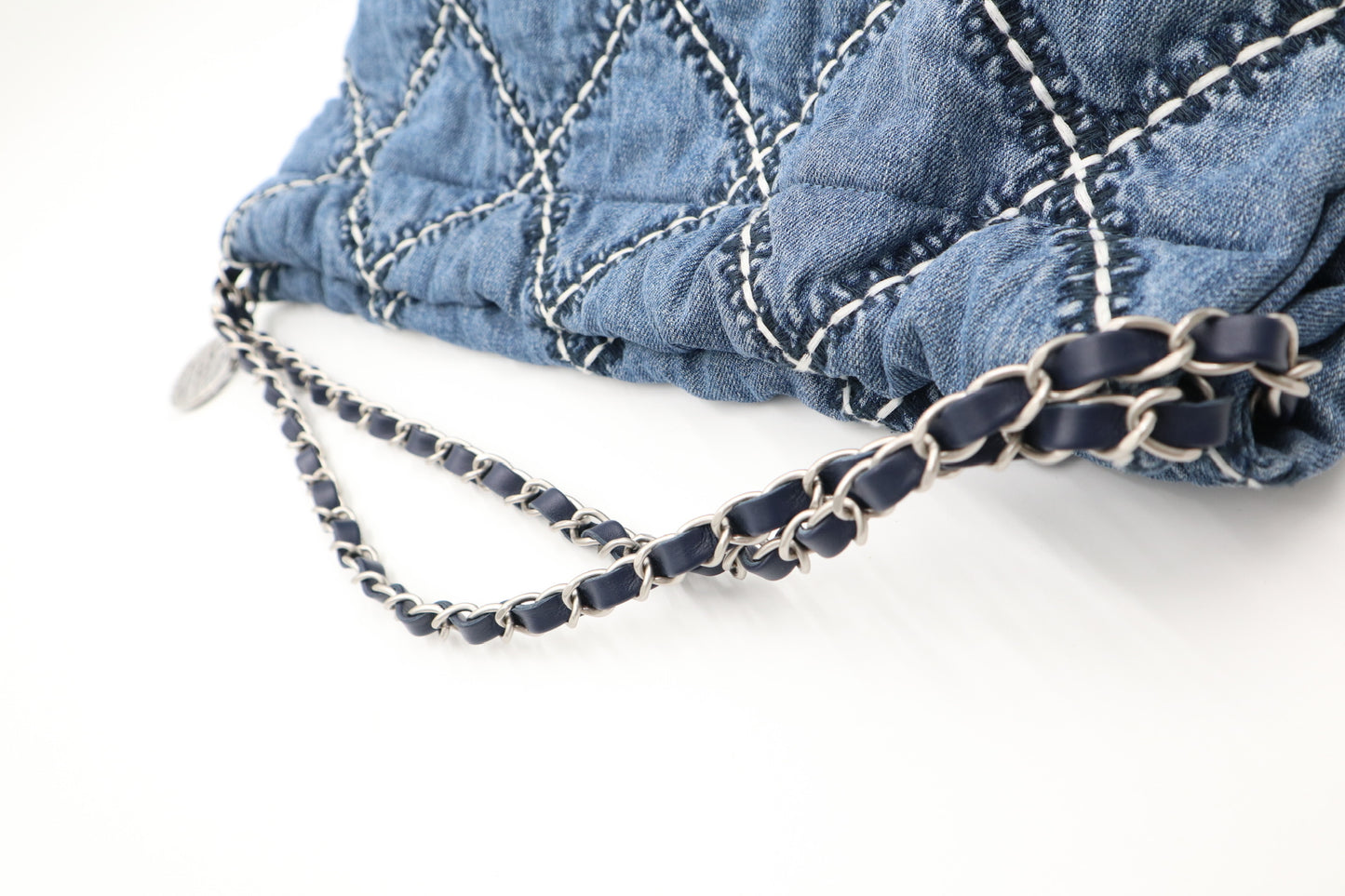 Chanel Denim 22bag small 牛仔鏈條包 / Rank SA S250129016