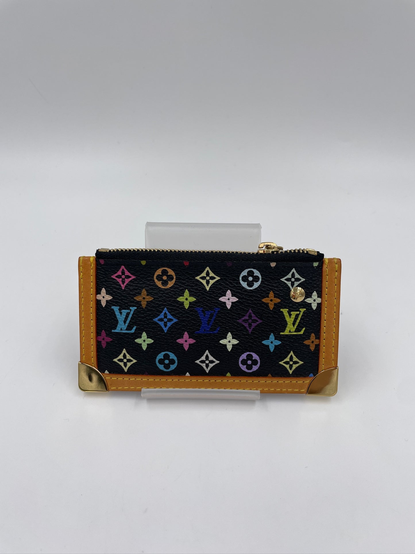 Louis Vuitton Case 黑三彩 卡夾零錢包 / Rank A