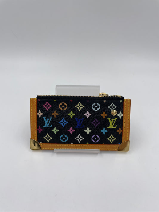 Louis Vuitton Case 黑三彩 卡夾零錢包 / Rank A
