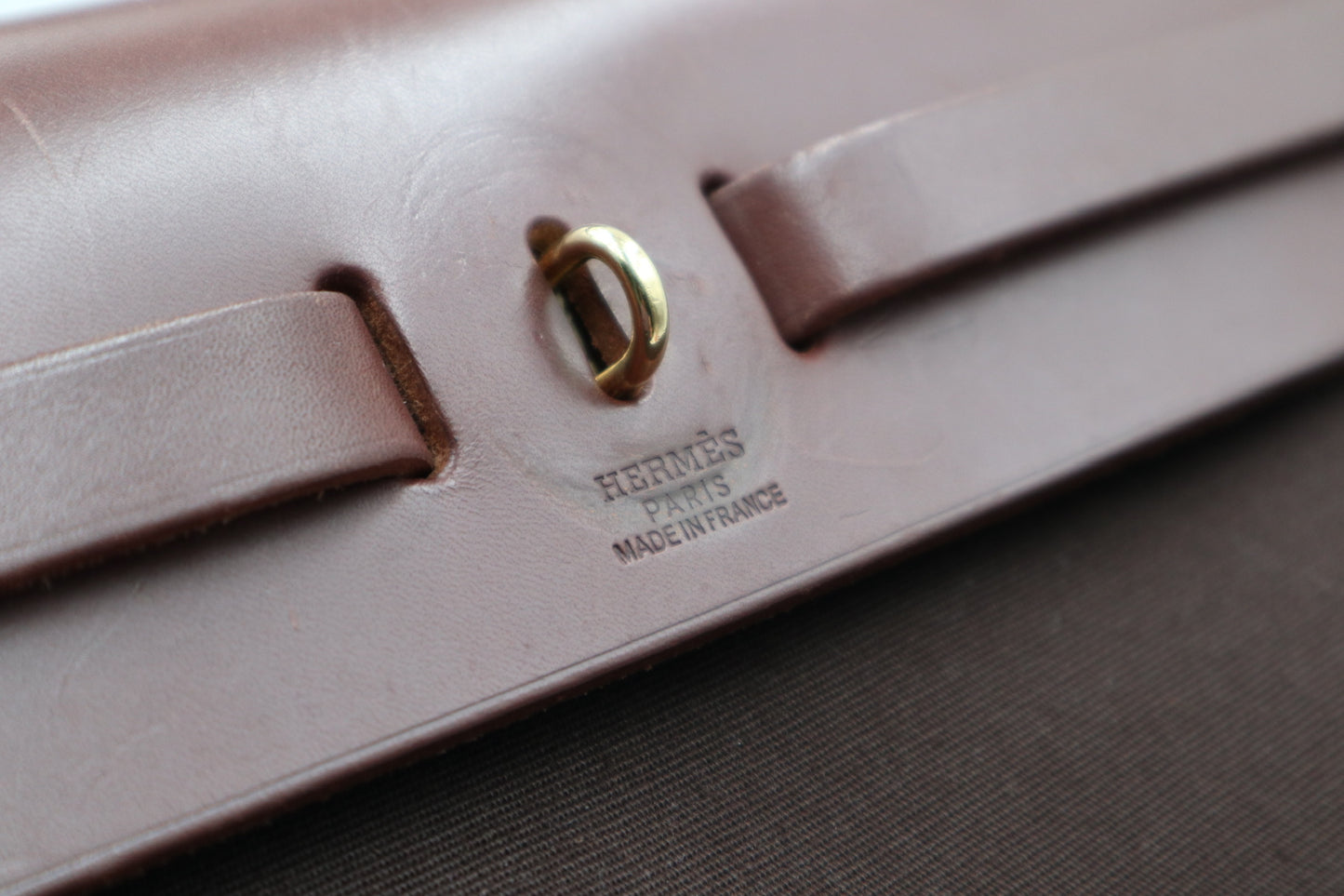 Hermes Herbag 31 棕色 / Rank A 2024092601