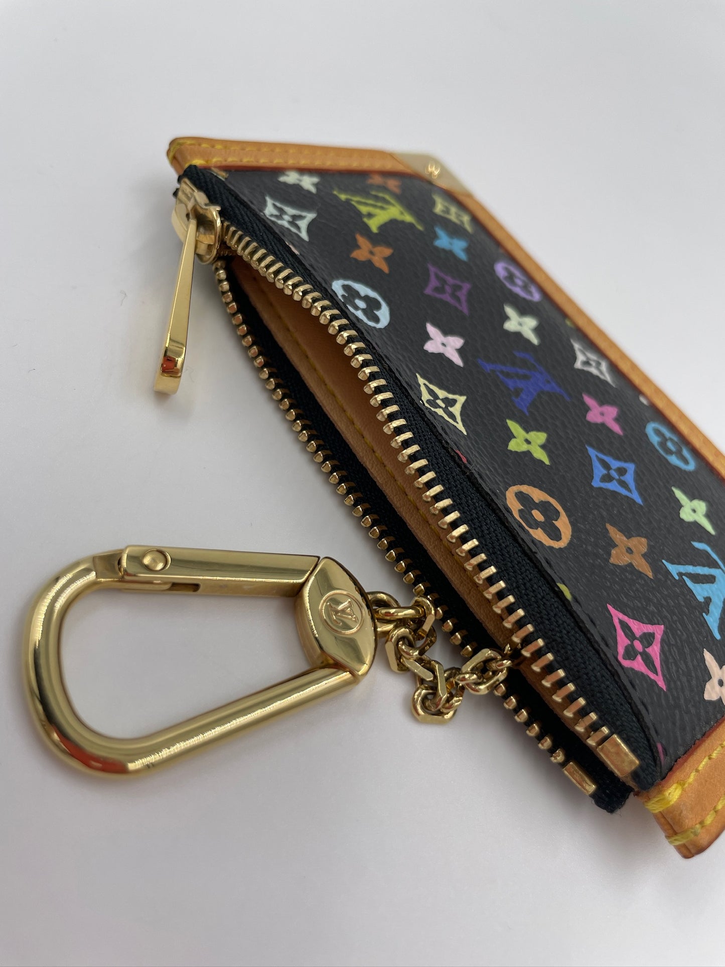 Louis Vuitton Case 黑三彩 卡夾零錢包 / Rank A