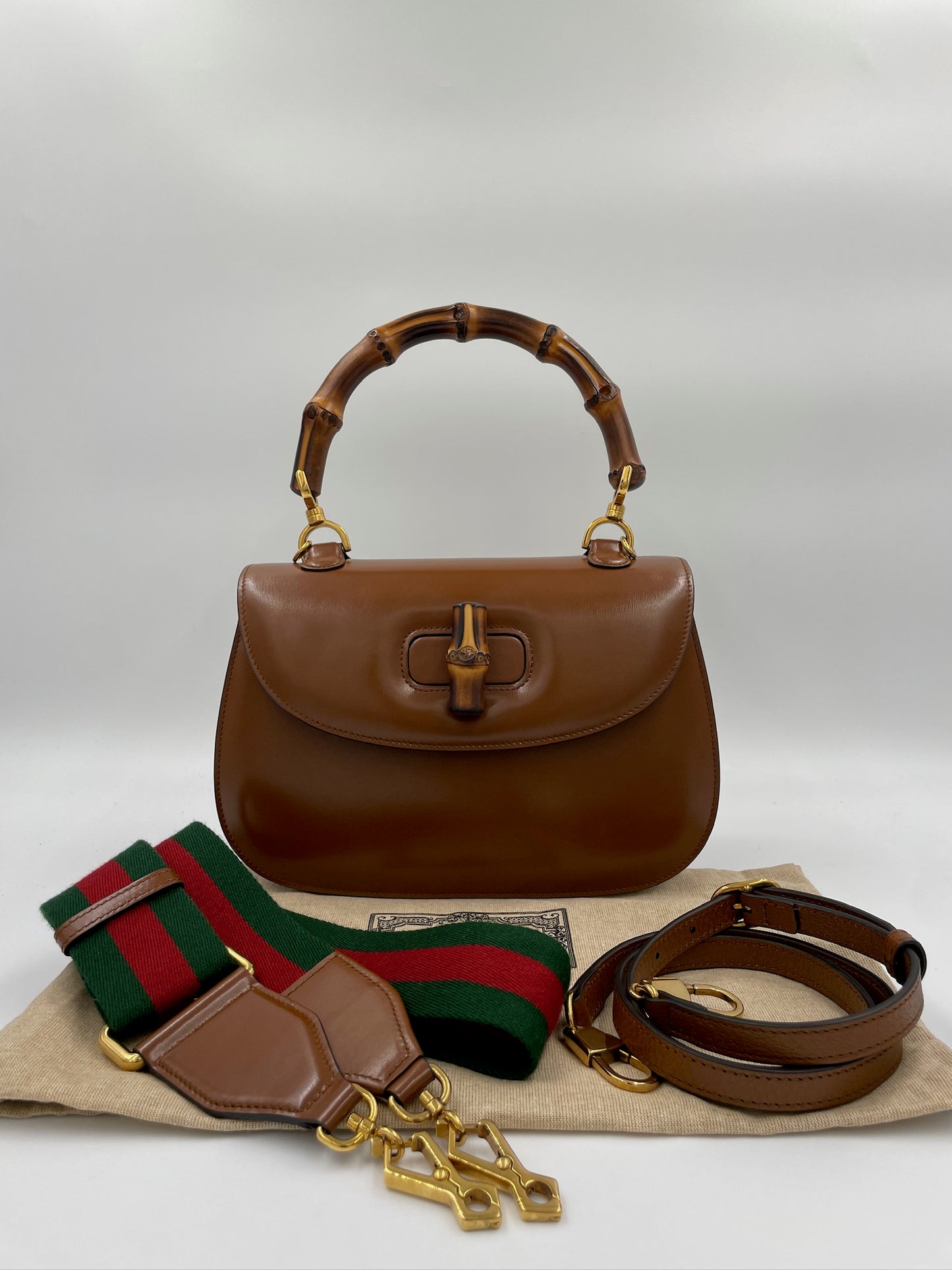 Gucci GG 竹節款 小號 / Rank SA