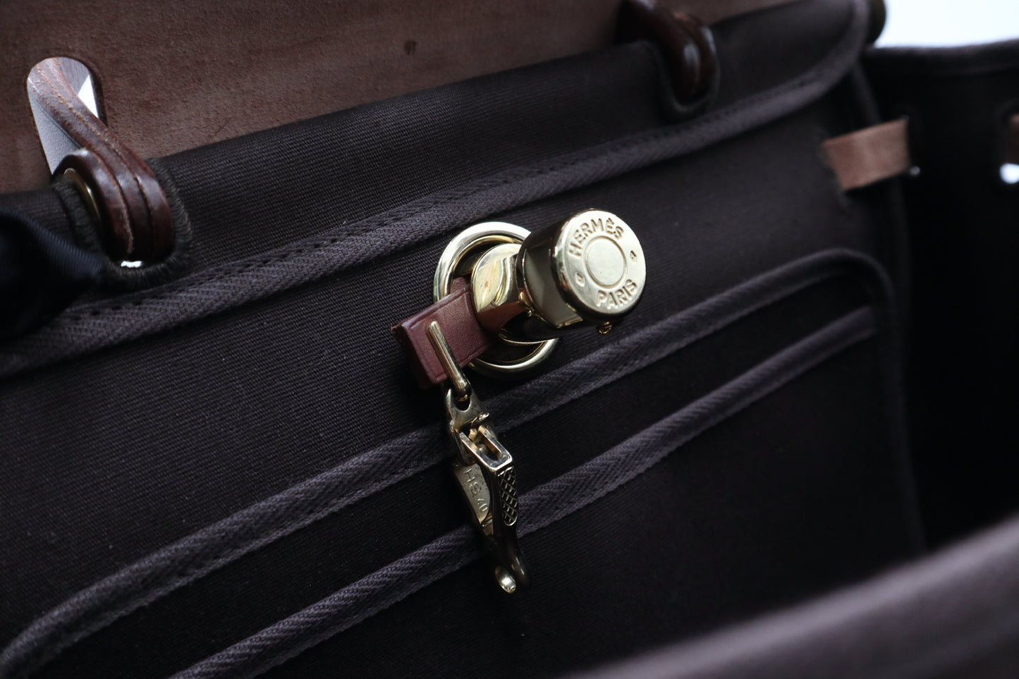 Hermes Herbag 31 棕色 / Rank A 2024092601