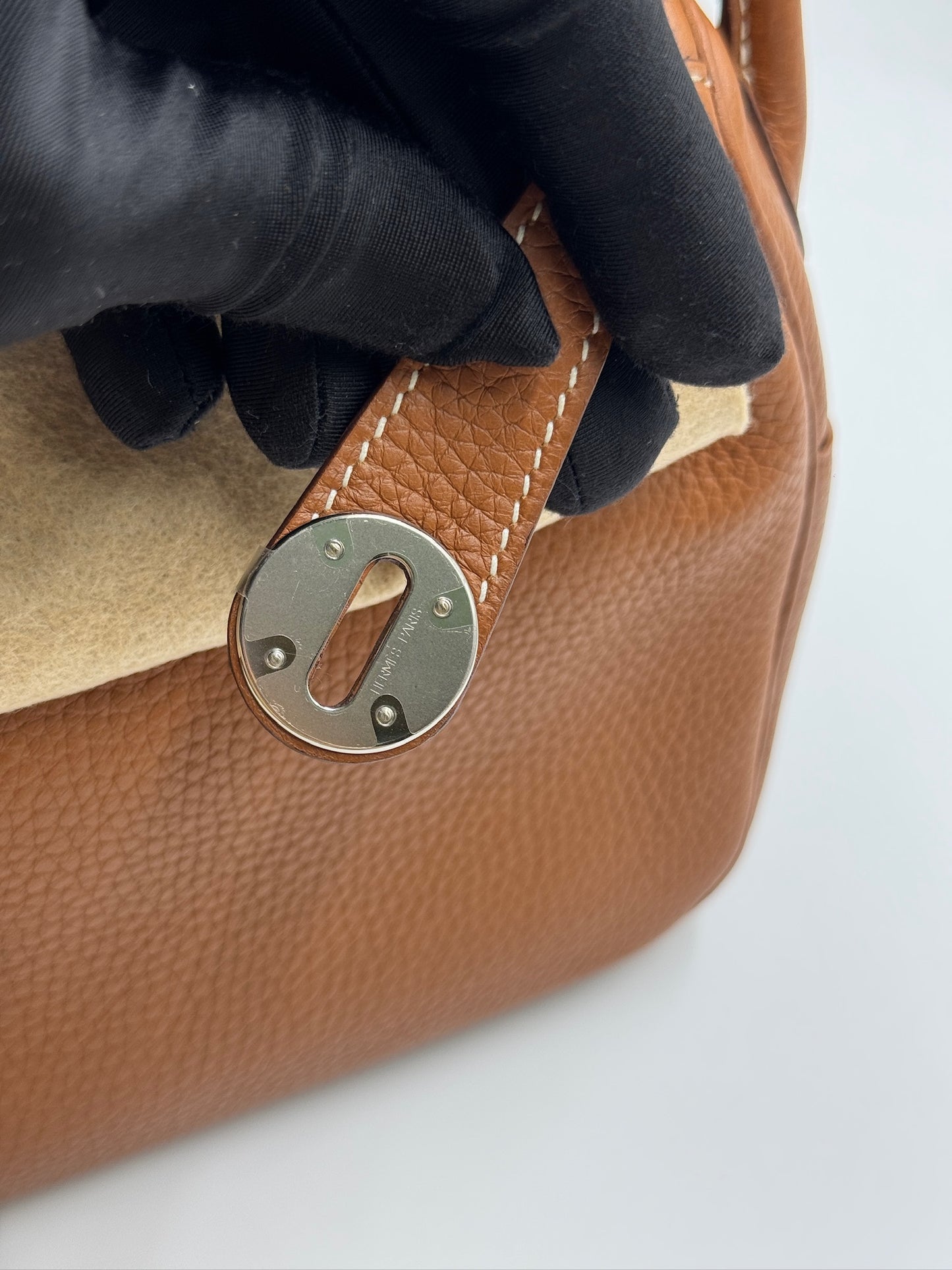 Hermes Lindy 26 金棕色 銀扣 C / Rank SA 25082902