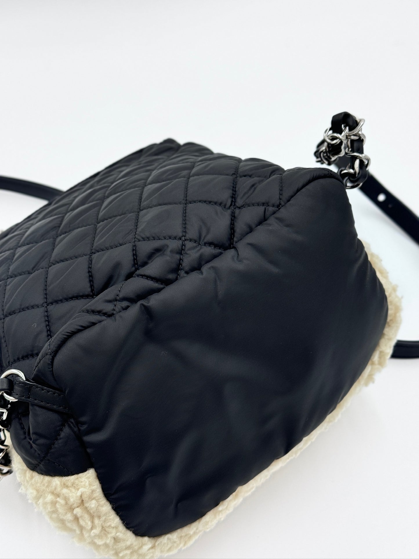 Chanel backpack white/ Rank A