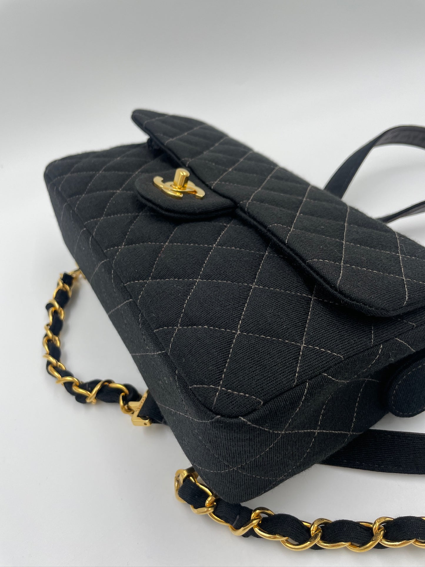 Chanel 布面雙肩包 backpack / Rank A