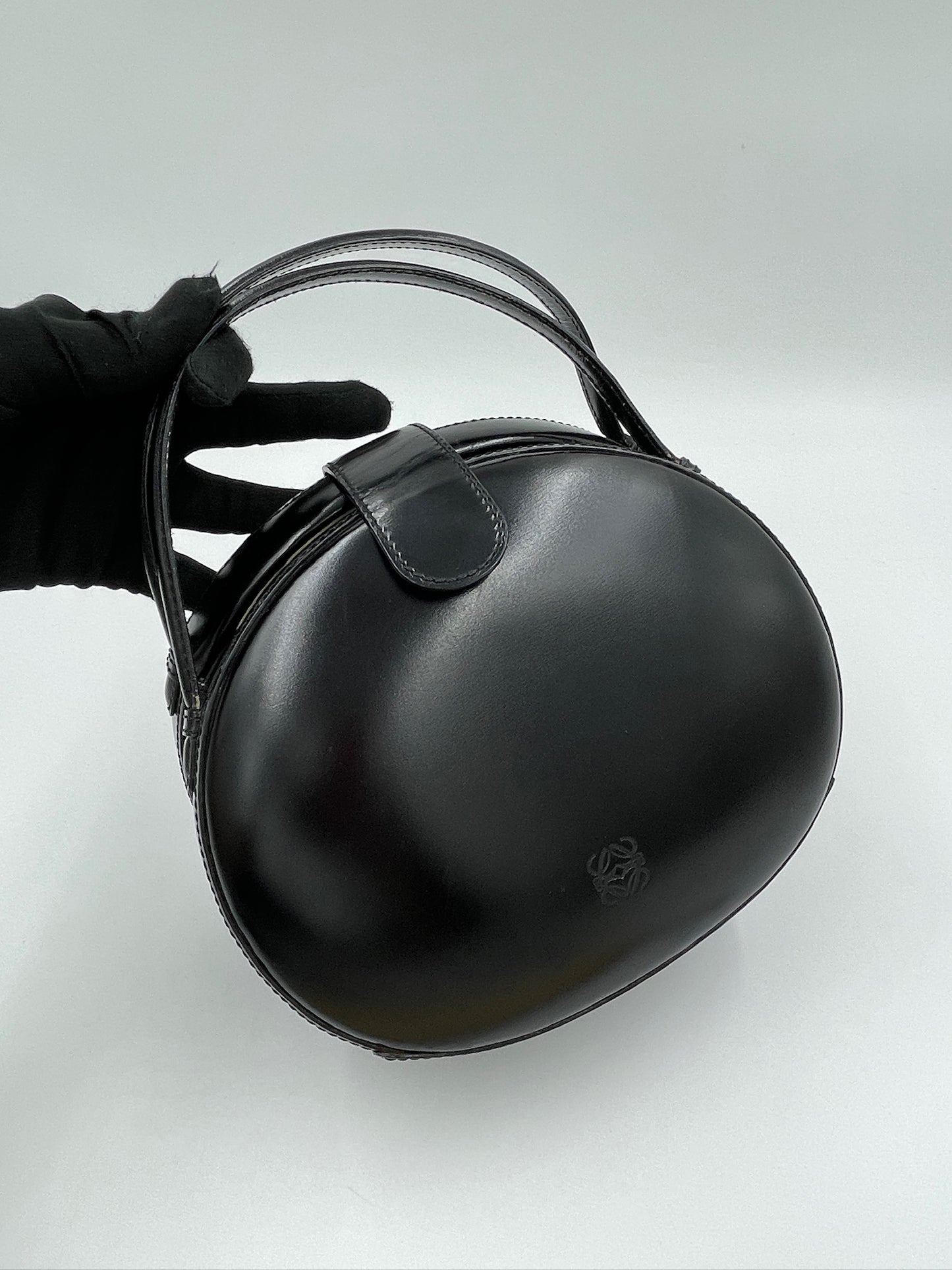 Loewe Loewe Box Mini Bag Black  / Rank A