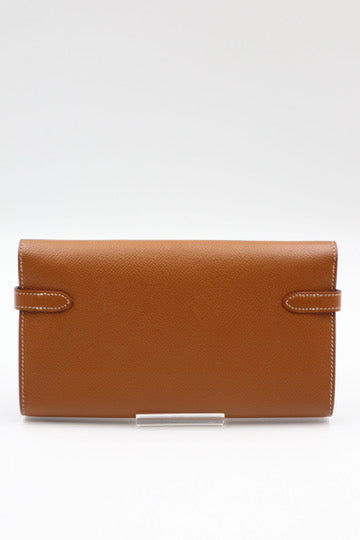 Hermes Kelly Wallet Brown 長夾棕/ Rank SA 250811006