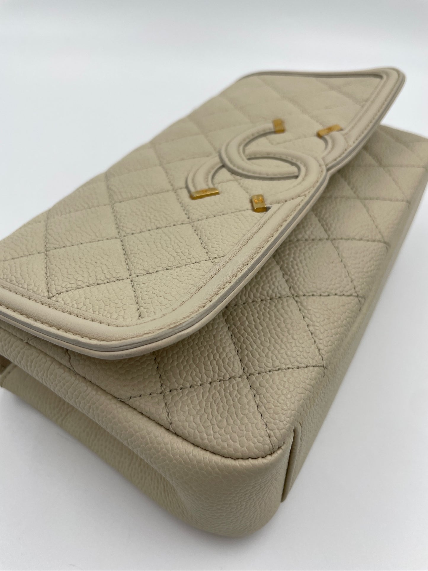Chanel Boy Woc 奶茶色 / Rank SA