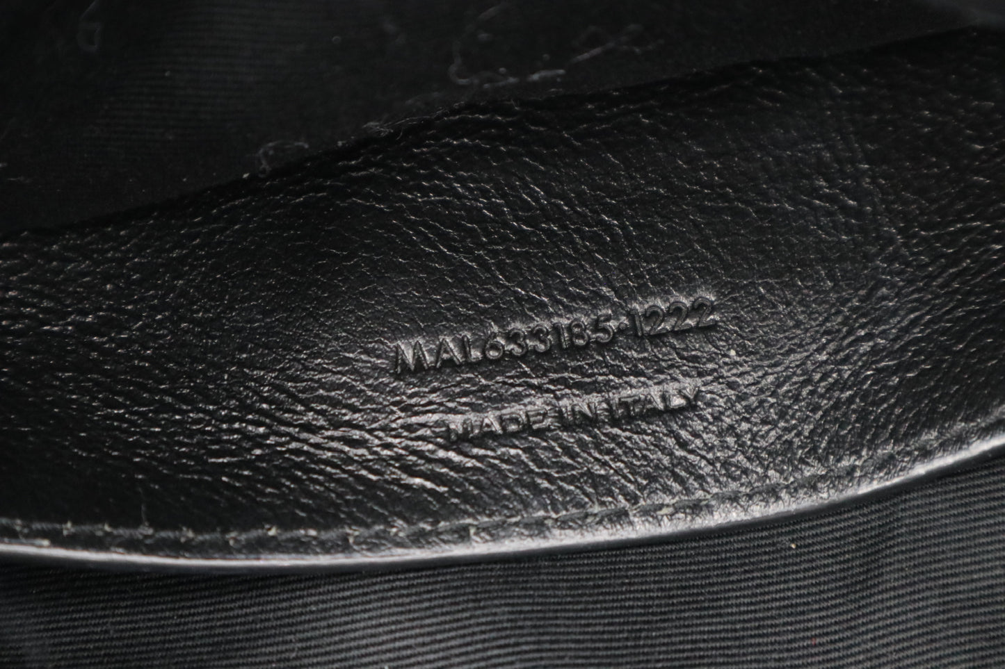 Saint Laurent niki baby 黑銀牛皮 / Rank SA 251119007