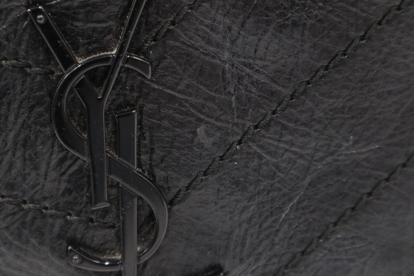 Saint Laurent niki baby 黑銀牛皮 / Rank SA 251119007
