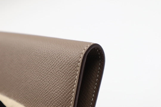 Hermes Kelly Wallet Gray長夾 灰/ Rank SA 250811007
