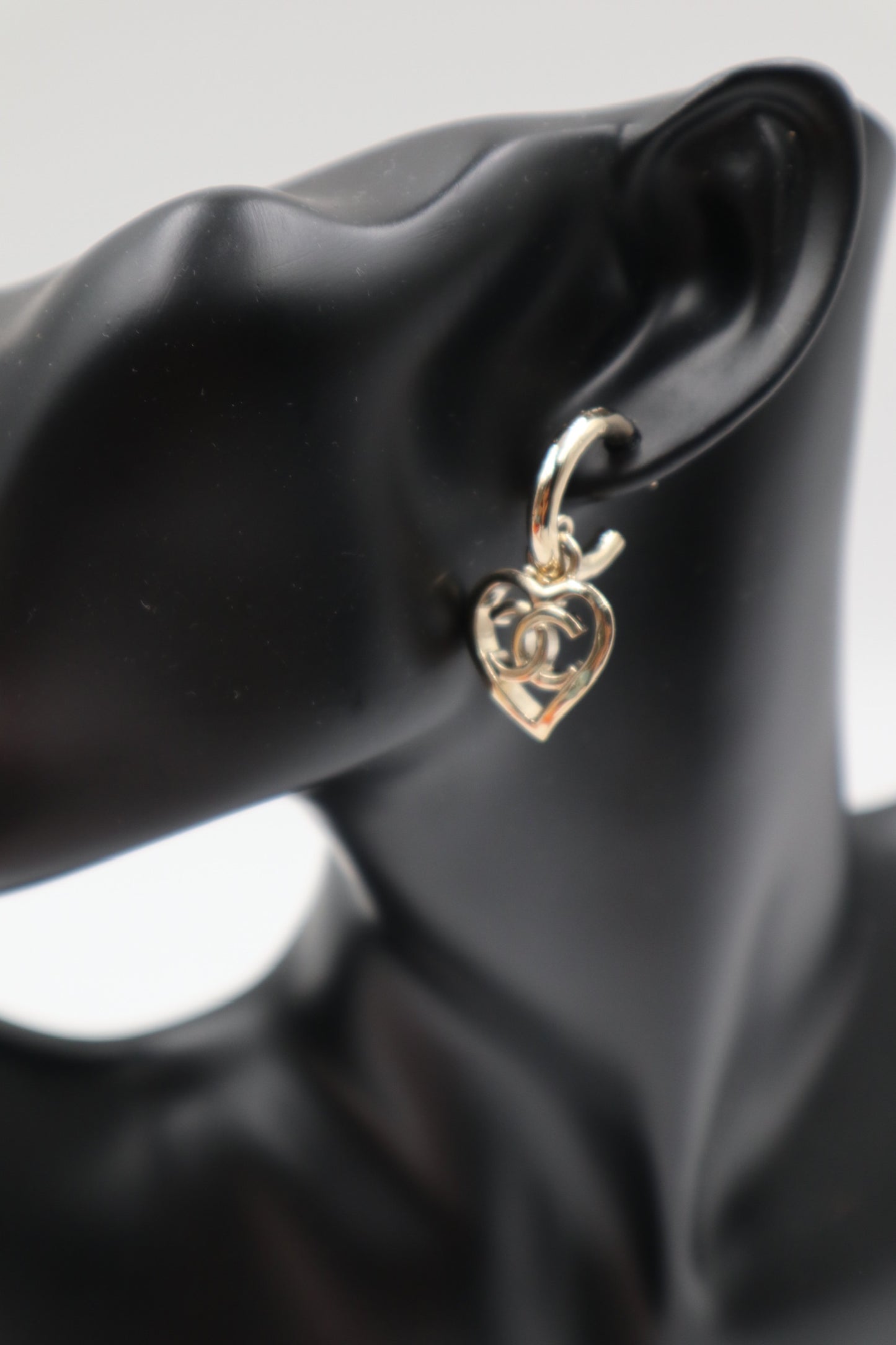 Chanel Earrings 金屬心型鏤空耳環/ Rank SA 251006002
