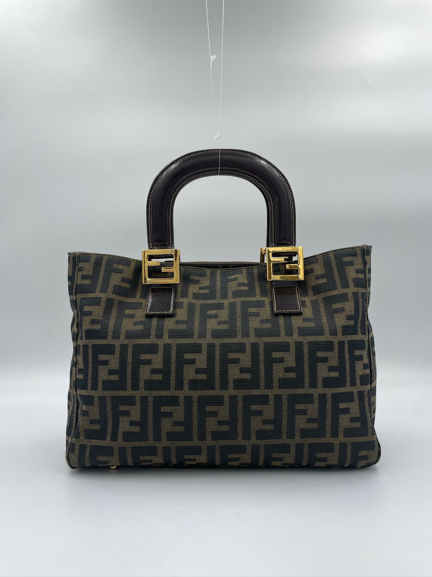 Fendi 金扣 Tote Bag / Rank SA